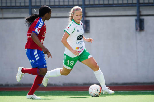 Vittsjös Ifeoma Dieke och Hammarbys Moa Hedell