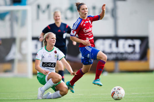 Hammarbys Moa Hedell och Vittsjös Jane Ross