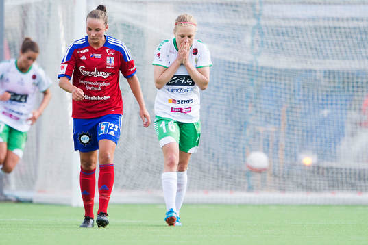 Hammarbys Katrin Schmidt deppar