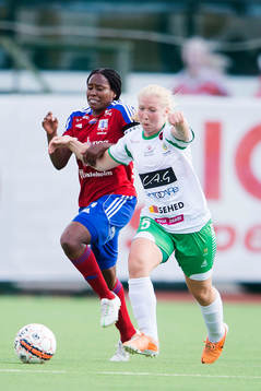 Vittsjös Ifeoma Dieke och Hammarbys Ellinor Lindbom