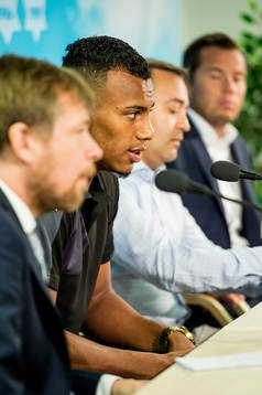 Malmö FF presenterar ett nyförvärv i form av Luis Felipe