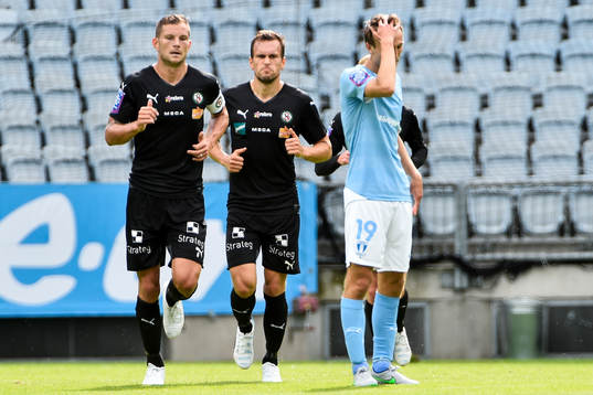 Malmö FFs Magnus Wolff Eikrem deppar samtidigt som