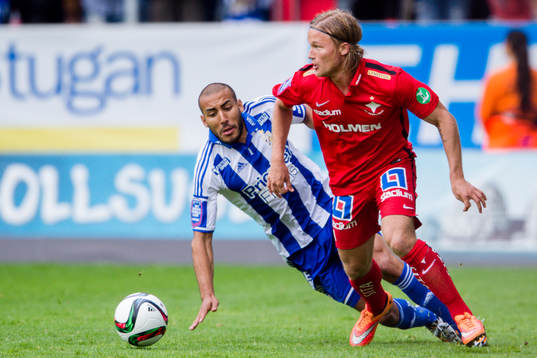 IFK Göteborgs Haitam Aleesami och Norrköpings Nicklas