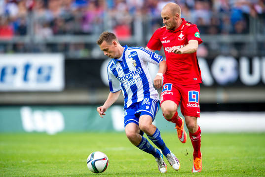 IFK Göteborgs Jakob Ankersen och Norrköpings Daniel