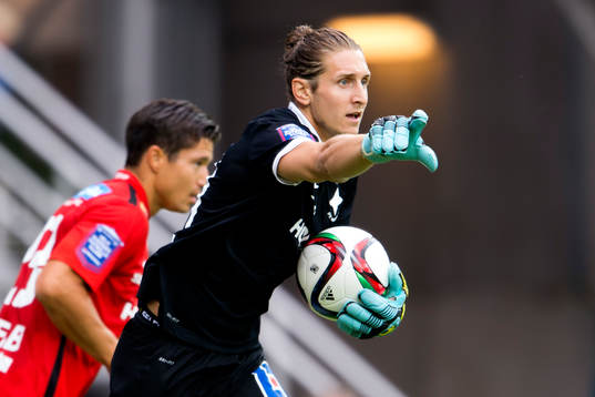 Norrköpings målvakt David Mitov Nilsson