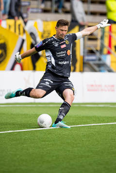 Elfsborgs målvakt Kevin Stuhr Ellegaard