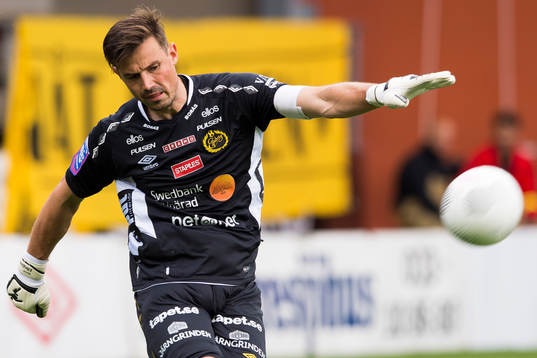 Elfsborgs målvakt Kevin Stuhr Ellegaard