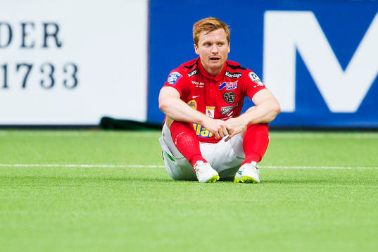Falkenbergs Dan Keat deppar