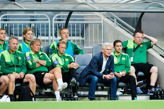 Hammarbys tränare Nanne Bergstrand