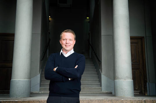 Svenska Ishockeyförbundets ordförande Anders Larsson