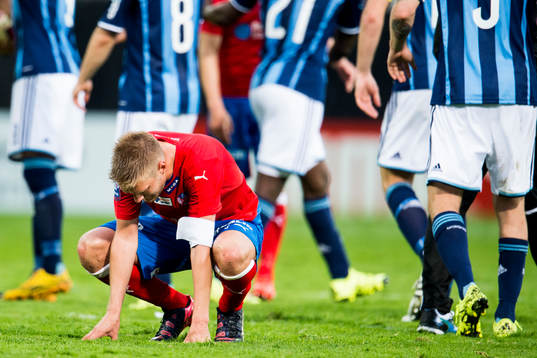 Helsingborgs Johan Mårtensson deppar