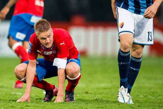Helsingborgs Johan Mårtensson deppar