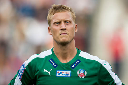 Helsingborgs målvakt Pär Hansson