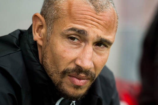 Helsingborgs manager Henrik Larsson