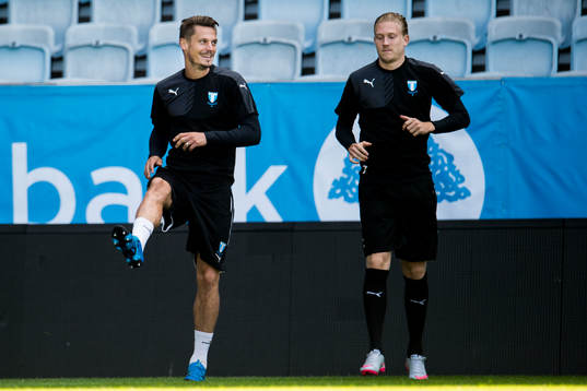 Markus Rosenberg och Simon Kroon