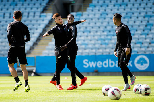 Tobias Sana och Enoch Kofi Adu