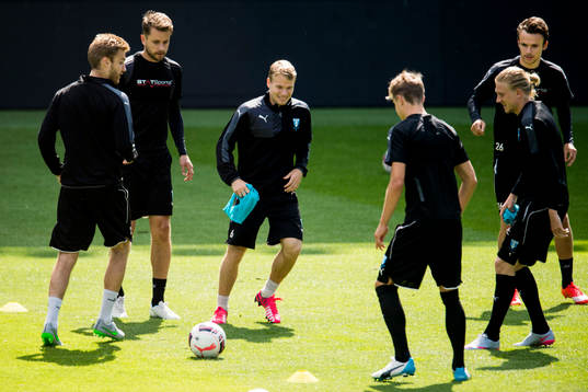 Rasmus Bengtsson, Kari Arnason, Oscar Lewicki, Simon Kroon