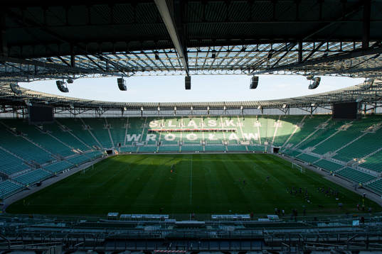 Vy över Wroclaw Stadion