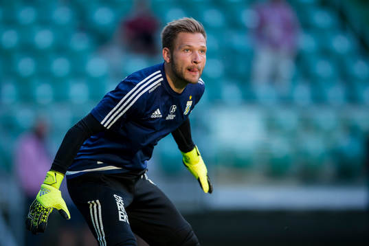 IFK Göteborgs målvakt John Alvbåge