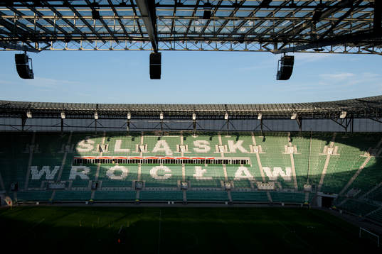Vy över Wroclaw Stadion
