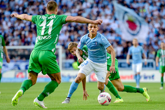 Malmö FFs Victor Yoshimar Yotun Flores utmanar Zalgiris