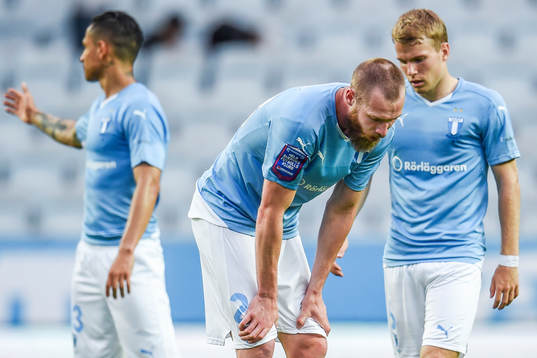 Malmö FFs Victor Yoshimar Yotun Flores, Jo Inge Berget och