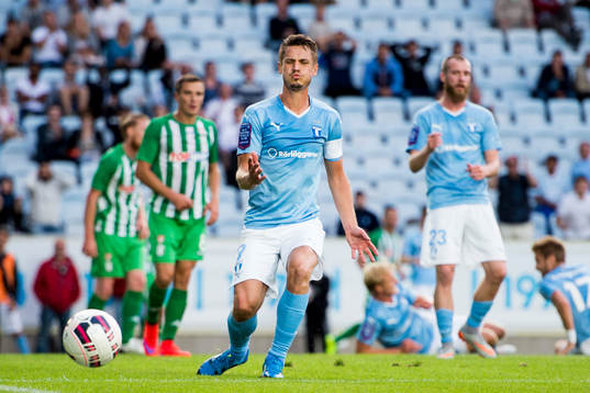 Malmö FFs Markus Rosenberg deppar