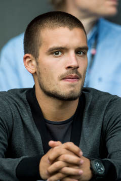 Malmö FFs Vladimir Rodic på läktaren