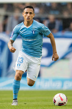 Malmö FFs Victor Yoshimar Yotun Flores