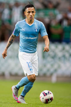 Malmö FFs Victor Yoshimar Yotun Flores