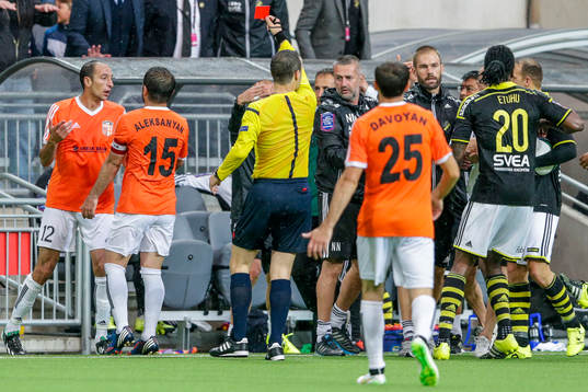Bläddra bland fler bilder av Fotboll, Europa League, Kval, AIK - Shirak