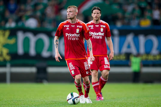 IFK Göteborgs Sebastian Eriksson och Gustav Svensson