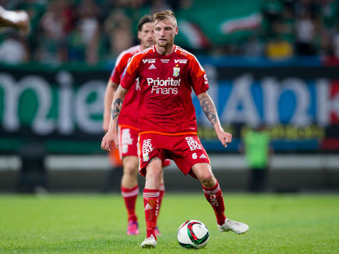 IFK Göteborgs Sebastian Eriksson och bakom Gustav Svensson
