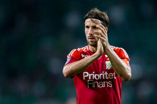 IFK Göteborgs Mattias Bjärsmyr tackar