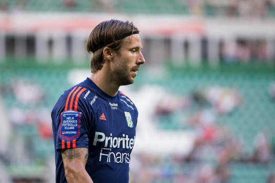 IFK Göteborgs lagkapten Mattias Bjärsmyr innan