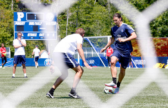 Bläddra bland fler bilder av Fotboll, PSG Summer Tour, Zlatan Ibrahimovic