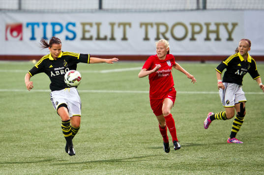 Semifinal AIK - Eskilstuna på Valhalla IP i Göteborg