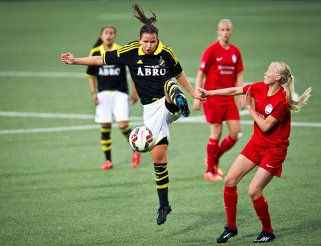 Semifinal AIK - Eskilstuna på Valhalla IP i Göteborg