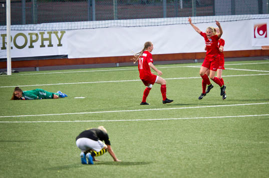 Semifinal AIK - Eskilstuna på Valhalla IP i Göteborg