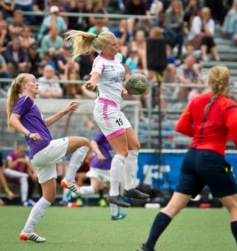 Semifinal Rosengård - Viborg på Heden i Göteborg