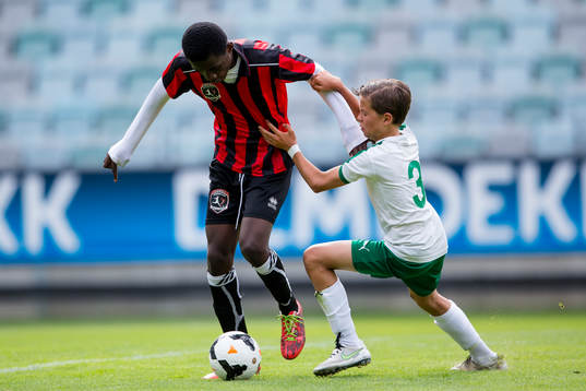 En spelare i Lizzy Football Club
