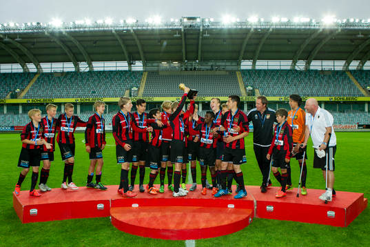Brommapojkarna silvermedaljörer