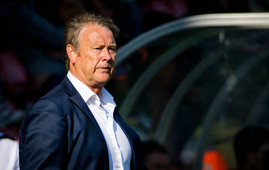 Malmö FFs tränare Åge Hareide deppar