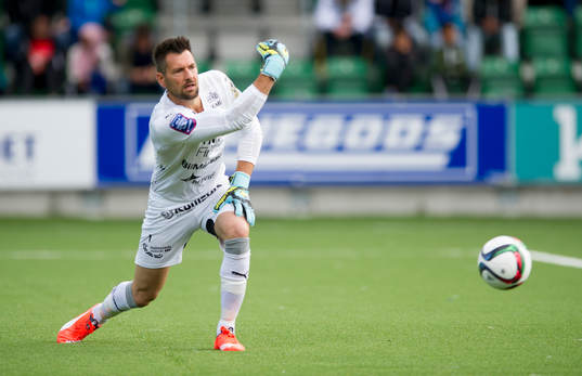 Halmstads målvakt Stojan Lukic
