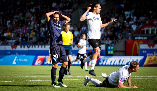 Malmö FFs Vladimir Rodic deppar