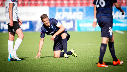 Malmö FFs Markus Rosenberg deppar