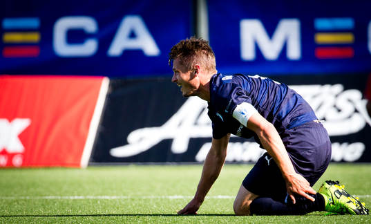 Malmö FFs Markus Rosenberg deppar