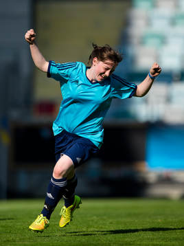 KFV Segebergs Anna Lena Trapp jublar