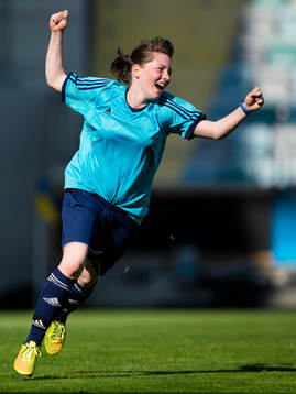 KFV Segebergs Anna Lena Trapp jublar