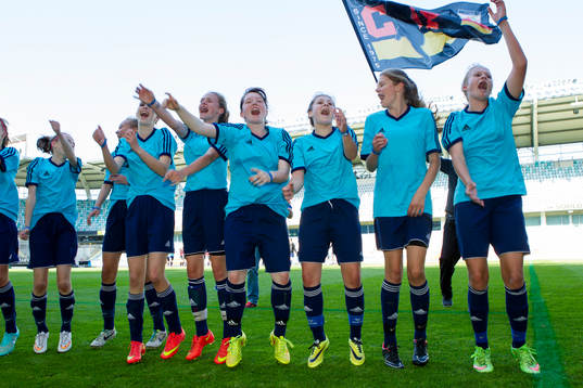 KFV Segeberg jublar och dansar
